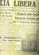 ITALIE LIBRE - HEBDOMADAIRE DE L'UNION POUR LA DEMOCRATIE ET POUR L'AMITIE FRANCO-ITALIENNE - 3° ANNEE - N°41. COLLECTIF