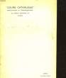 COURS CATHOLIQUE - ENSEIGNEMENT PAS CORRESPONDANCE - 9° ANNEE. COLLECTIF
