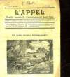 L'APPEL - FEUILLE MENSUELLE D'AVERTISSEMENT POUR TOUS - 17° ANNEE - N°197. COLLECTIF