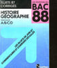 SUJETS CORRIGES - BAC 88 - HISTOIRE GEOGRAPHIE TERMINALE ABCDE. COLLECTIF