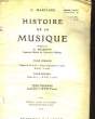 HISTOIRE DE LA MUSIQUE - TOME 3. MARTINES C.