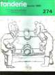 FONDERIE - N° 274. COLLECTIF