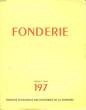 FONDERIE N°197. COLLECTIF