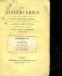 LES AUTEURS GRECS - SOPHOCLE - PHILOCTETE. COLLECTIF
