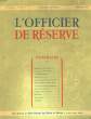 L'OFICIER DE RESERVE - 29° ANNEE - N°10. COLLECTIF