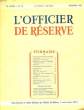 L'OFICIER DE RESERVE - 32° ANNEE - N°10. COLLECTIF