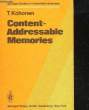 CONTENT-ADDRESSABLE MEMORIES. KOHONEN TEUVO