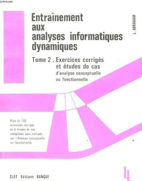 ENTRAINEMENT AUX ANALYSES INFORMATIQUES. ABRAHAM LOUIS