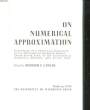 ON NUMERICAL APPROXIMATION. LANGER RUDOLPH E.