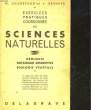 EXERCICES PRATIQUES COORDONNES DE SCIENCES NATURELLES. CHADEFAUD M. - REGNIER V.