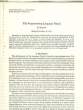 THE PROGRAMMING LANGUAGE PASCAL. COLLECTIF