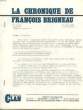 LA CHRONIQUE DE FRANCOIS BRIGNEAU - N°8 BIS. COLLECTIF