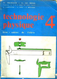 TECHNOLOGIE PHYSIQUE 4° - LIVRE - CAHIER DE L'ELEVE