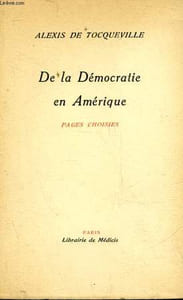 DE LA DEMOCRATIE EN AMERIQUE