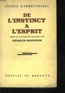 DE L'INSTINCT A L'ESPRIT