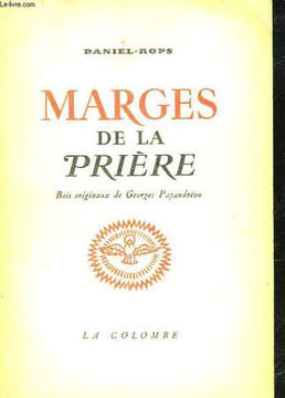 MARGES DE LA PRIERE. DANIEL-ROPS