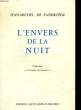 L'ENVERS DE LA NUIT. ZANGRONIZ JEAN-MICHEL DE