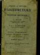 LECONS ET DEVOIS D'ARITHMETIQUE ET DE SYSTEME METRIQUE - INCOMPLET - COURS ELEMENTAIRE. BROUET V. - HAUDRICOURT F. ET A.