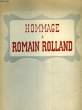 HOMMAGE A ROMAIN ROLLAND. COLLECTIF