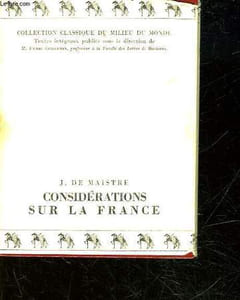 CONSIDERATION SUR LA FRANCE
