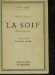 LA SOIF. MARCEL GABRIEL