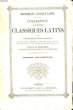 UBLII TERENTII AFRI COMOEDIAE EX OPTIMARUM EDITIONUM - VOLUMEN POSTERIUS. LEMAIRE N.E.