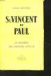 SAINT VINCENT DE PAUL - LE MAITRE DES HOMME SD'ETAT. MENABREA ANDRE