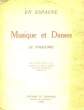 MUSIQUE ET DANSES - LE FOLKLORE. COLLECTIF