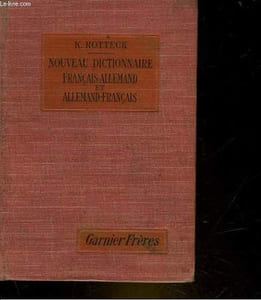 NOUVEAU DICTIONNAIRE FRANCAIS-ALLEMAND - ET ALLEMAND FRANCAIS