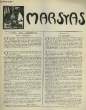 MARSYAS - 3° ANNEE - N° 34. COLLECTIF