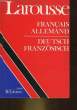 DICTIONNAIRE FANCAIS ALLEMAND. CLEDIERE JEAN- ROCHER DANIEL