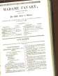 MADAME FAVART - DRAME EN 3 ACTES. XAVIER - MASSON
