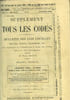 SUPPLEMENTS A TOUS LES CODES - BULLETIN DES LOIS USUELLES. COLLECTIF