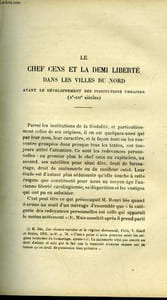 LES CHEFS CENS ET LA DEMI LIBERTE DANS LES VILLES DU NORD AVANT LE DEVELOPPEMENT DES INSTITUTIONS URBAINES (10° - 12° SIECLE) - VARIETE : LE DROIT ROMAIN DANS LES COLLECTIONS CANONIQUES DES 10° ET 11° SIECLES