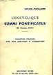L'ENCYCLIQUE SUMMI PONTIFICATUS. COLLECTIF