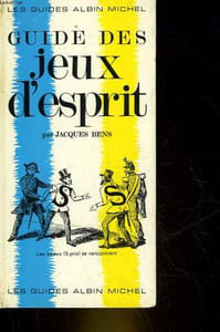 GUIDE DES JEUX D'ESPRIT