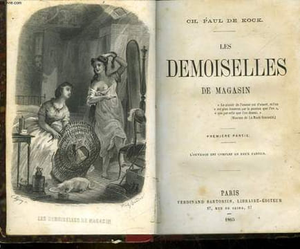 LES DEMOISELLES DE MAGASIN - 2 PARTIES. KOCK PAUL DE CH.