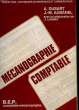 MECANOGRAPHIE COMPTABLE. DUSART A. - AUBANEZ J. M.