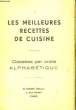 LES MEILLEURS RECETTES DE CUISINE - CLASSEEES PAR ORDRE ALPHABETIQUE. COLLECTIF