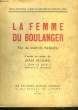 LA FEME DU BOULANGER. GIONO JEAN