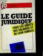 LE GUIDE JURIDIQUE TOUS LES DROITS DES SALARIES ET DE LEUR FAMILLE. COLLECTIF