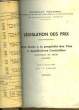LEGISLATION DES PRIX. COLLECTIF