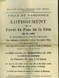 VILLE DE MARENNES - LOTISSEMENT DE LA FORET DE PINS DE LA COTE. COLLECTIF