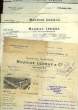 1 LOT DE 6 FACTURES ANCIENNES - MAURICE LEDOUX ET CIE. MAURICE LEDOUX