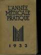 L'ANNEE MEDICALE PRATIQUE - 12° ANNEE. COLLECTIF
