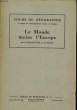 COURS DE GEOGRAPHIE - LE MONDE MOINS L'EUROPE - A L'USAGE DE L'ENSEIGNEMENT MOYEN ET NORMAL. KRAENTZEL F. - MAHY P.