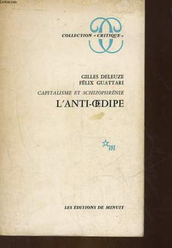 CAPITALISME ET SCHIZOPHRENIE. DELEUZE GILLES - GUATTARI FELIX