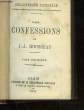 LES CONFESSIONS - TOMES 3 - 4 - 5. ROUSSEAU J. J.