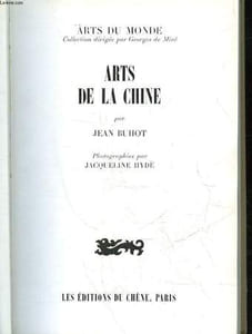 ARTS DE LA CHINE