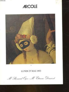 1 CATALOGUE DE VENTE AUX ENCHERES - RECUEILS DE GRAVURES ANCIENNES D'ORNEMENTS - ARGENTERIE ET METAL ARGENTE
